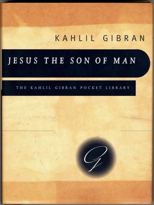 Jesus the Son of Man - ebook